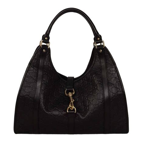 gucci bree guccissima leather disco bag|Bree medium shoulder bag in black Guccissima leather with black .